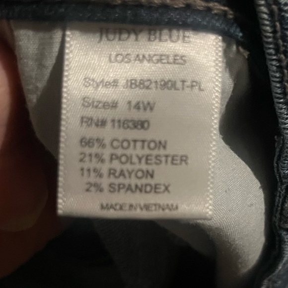 Judy Blue High waisted skinny fit jeans - Picture 4 of 4